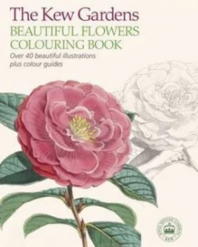 Image of Kew Gardens Beautiful Flowers Colouring Book Paperback