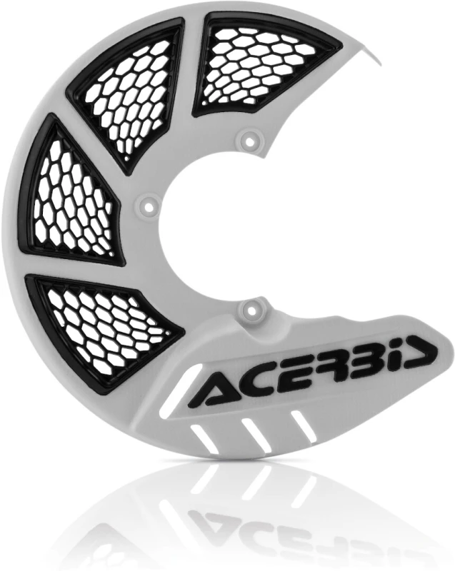 Image of 0021846.030 - Acerbis X-Brake 2.0 Front Vented Disc Cover - White White 0021846.030
