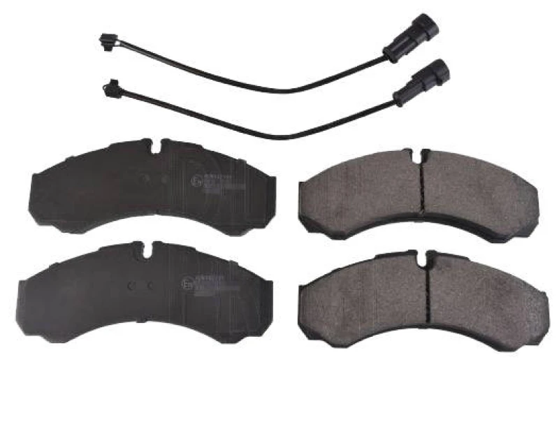 Image of Blue PRINT ADN142141 Brake pad set Rear Axle, incl. wear warning contact Brake Pad Set,disc brake (402)