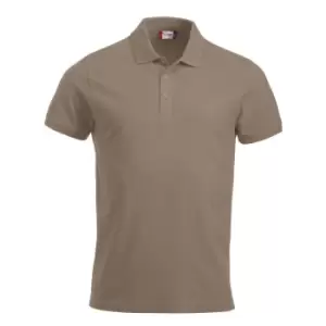 Image of Clique Mens Classic Lincoln Polo Shirt (M) (Caffe Latte)