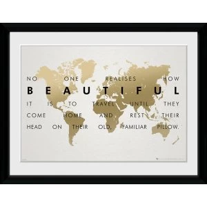 Image of Travel Framed Collector Print