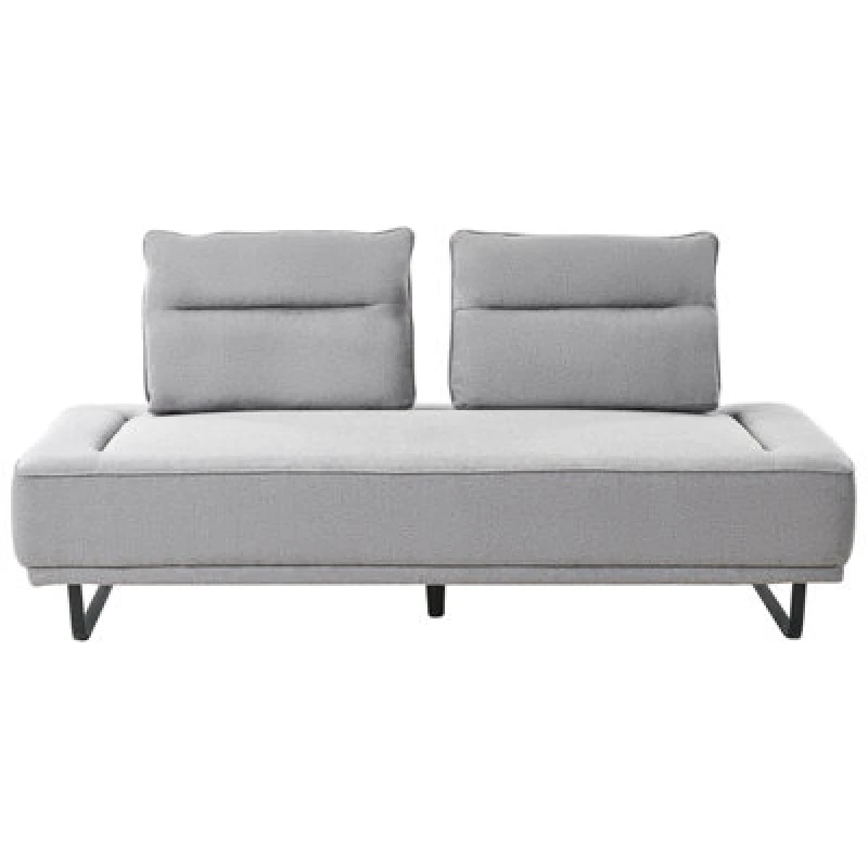 Image of Beliani Sofa 3 Seater Faxen Fabric Grey