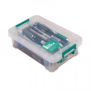 image of StoreStack 0.8 Litre Clear W200xD125xH50mm Storage Box RB90118