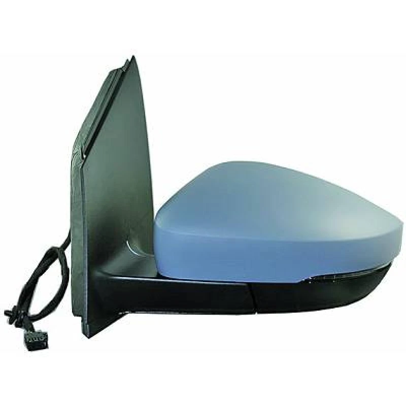 Image of DIEDERICHS 2206224 Wing mirror Right, Control: cable pull, primed Outside Mirror (50)