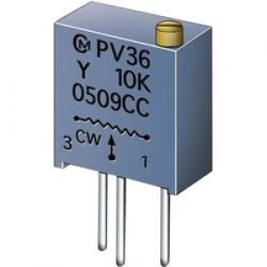 Image of Murata PV36Y504C01B00 Cermet Trimming Potentiometer PV 36 Y