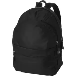 Image of Bullet Trend Backpack (35 x 17 x 45 cm) (Solid Black) - Solid Black