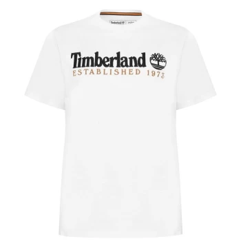 Timberland Heritage T Shirt - White