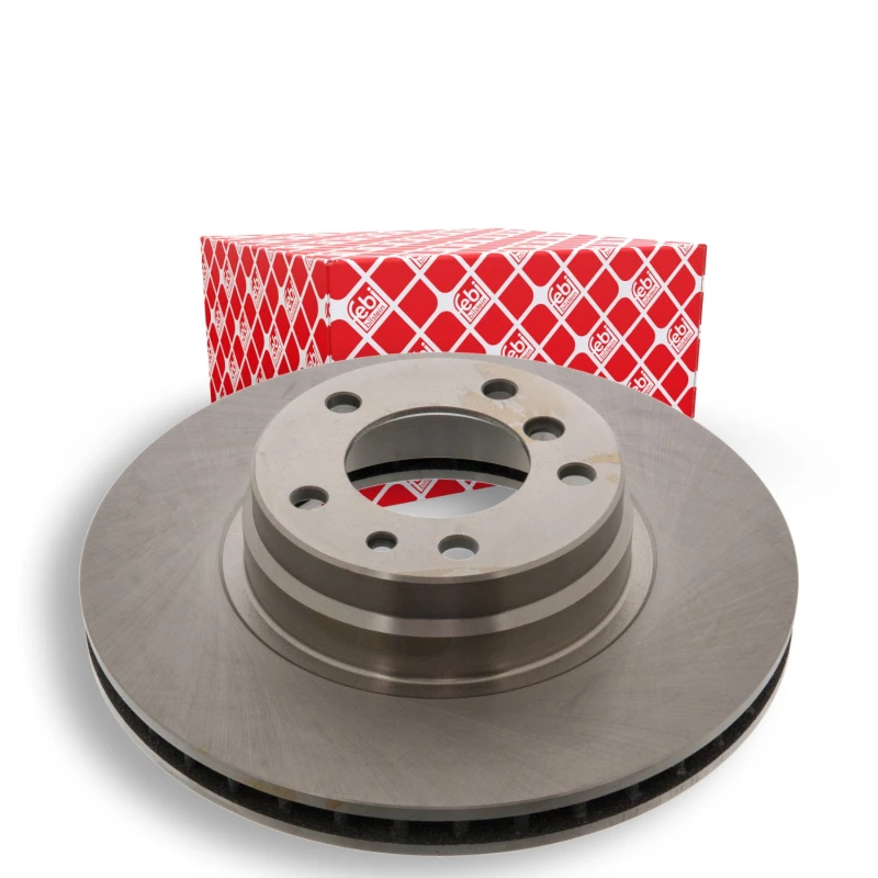 Image of FEBI BILSTEIN 10752 Brake disc Front Axle, internally vented, Coated Brake Disc (82)