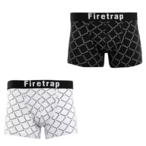 image of Firetrap 2 Pack Trunks - Black