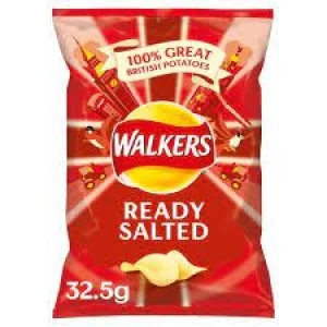 Image of Walkers Ready Salted Crisps 32.5g