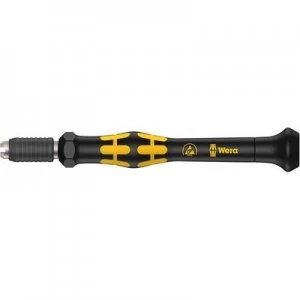 image of Wera 1013 Micro ESD Bit screwdriver 5/32 (4 mm) Half Moon, 5/32 (4 mm) HIOS 44 mm