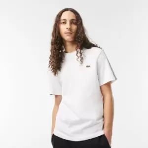 Image of Lacoste Tape Cotton T-Shirt - 6/XL