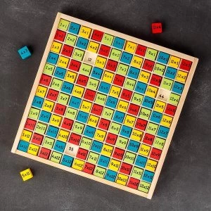 image of Tobar Wooden Times Table Board