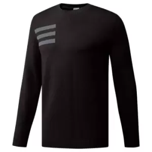 Image of adidas Crew Golf Jumper Mens - Black