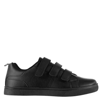 Image of Fabric Low Mens Trainers - Black