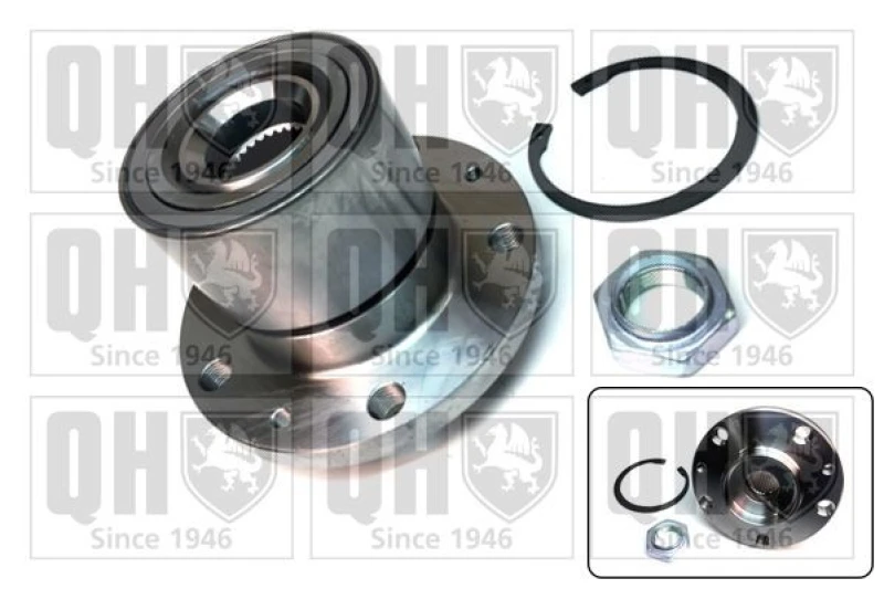 Image of QUINTON HAZELL Wheel bearing kit QUINTON HAZELL QWBH1315