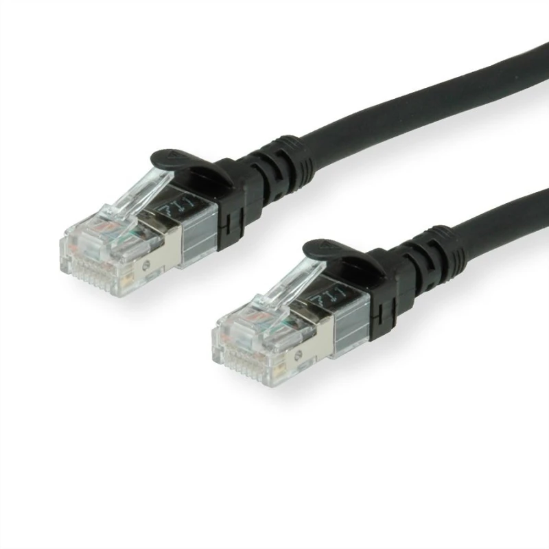 Image of ROLINE 21152654 networking cable Black 1.5 m Cat6 S/FTP (S-STP)