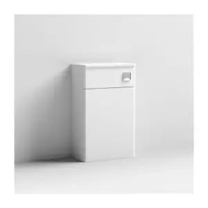 image of Nuie Classique Back to Wall WC Toilet Unit 500mm Wide - Satin White