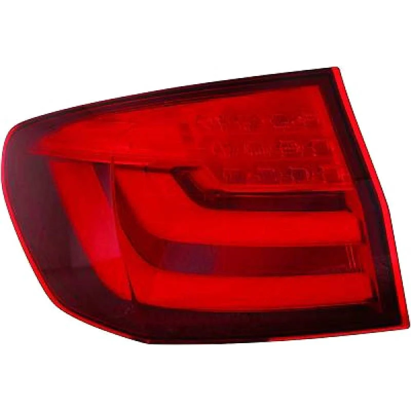 Image of DIEDERICHS 1225690 Rear light Outer section, with bulb holder, Right, LED Combination Rearlight (391)
