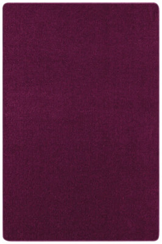 Image of The Rugs Plain Design Rug Polypropylene Durable With 0.85cm Pile Height In Purple