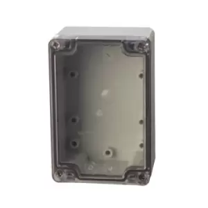 Image of Fibox 7022581 PCT 08x12x06cm Enclosure, PC Clear transparent cover