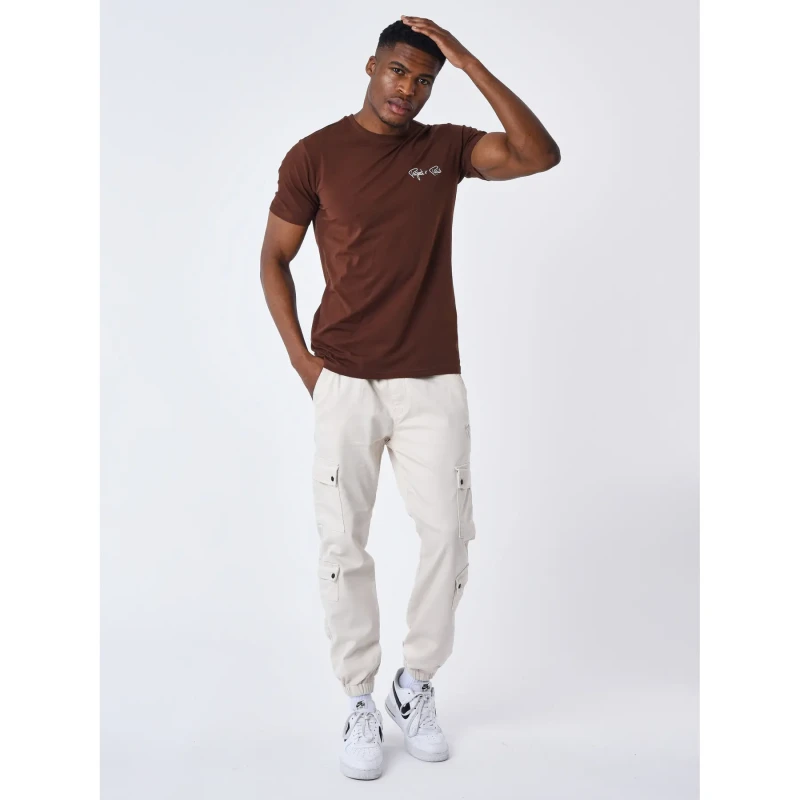 Image of Project X Paris T-Shirt Project X Paris Marron Male XS