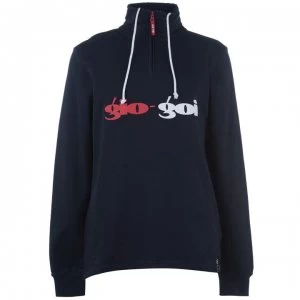 Gio Goi Funnel Fleece - Navy