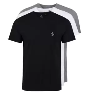 Image of Luke Sport Johnny T Shirt 3 Pack - Multi