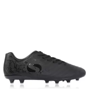 image of Sondico Lightning Firm Ground Football Boots - Black