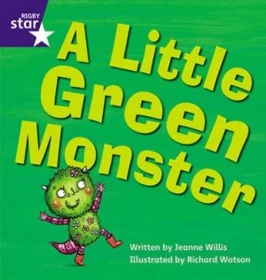 Image of Star Phonics a Little Green Monster phase 4 by Jeanne Willis Book