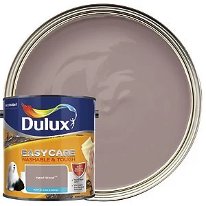 Image of Dulux Easycare Washable & Tough Heart Wood Matt Emulsion Paint 2.5L