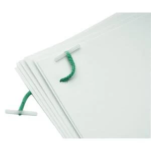 Image of Q-Connect Plastic Treasury Tag 25mm Pack of 100 KF04570