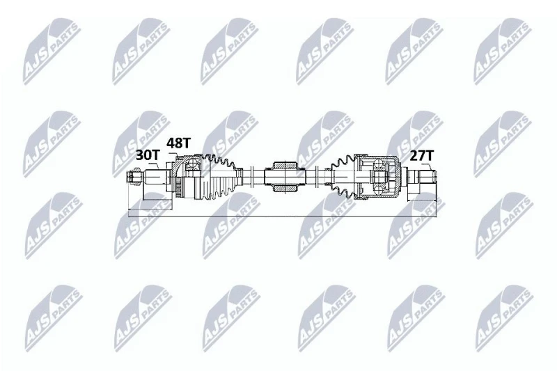 Image of NTY Drive shaft NTY NPW-KA-327