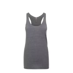 Image of Next Level Womens/Ladies Tri-Blend Racer Back Tank Top (XXL) (Premium Heather)