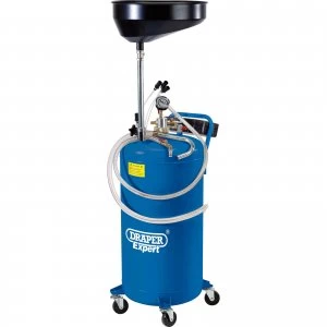 image of Draper Expert Gravity Feed Oil Drainer 90l