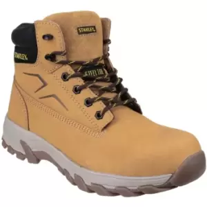 Image of Stanley Mens Tradesman Lace Up Penetration Resistant Safety Boots (11 UK) (Honey) - Honey