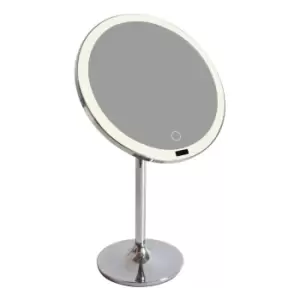 image of NxtGen Iowa LED Illuminated Portable Vanity Mirror Rechargeable