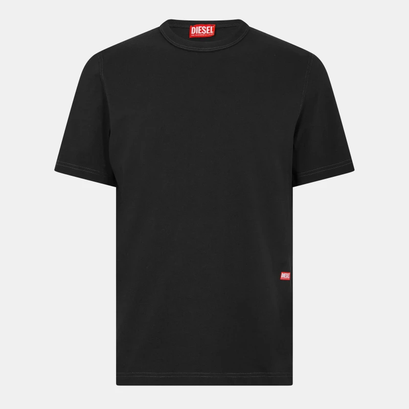Image of Diesel Mens Crew Neck T-Shirt 9XX male 2XL