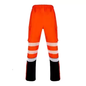 Image of Click Workwear Deltic Hi-vis Overtrouser Two-tone or BL 3XL