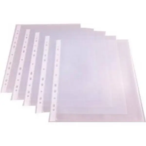 Image of ValueX A4 Punched Pockets With Orange Peel Finish (Pack 100 - 75 micron)
