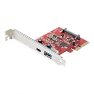 Image of StarTech.com StarTech.com 2-Port 10Gbps USB-A/USB-C PCIe Card -USB 3.1