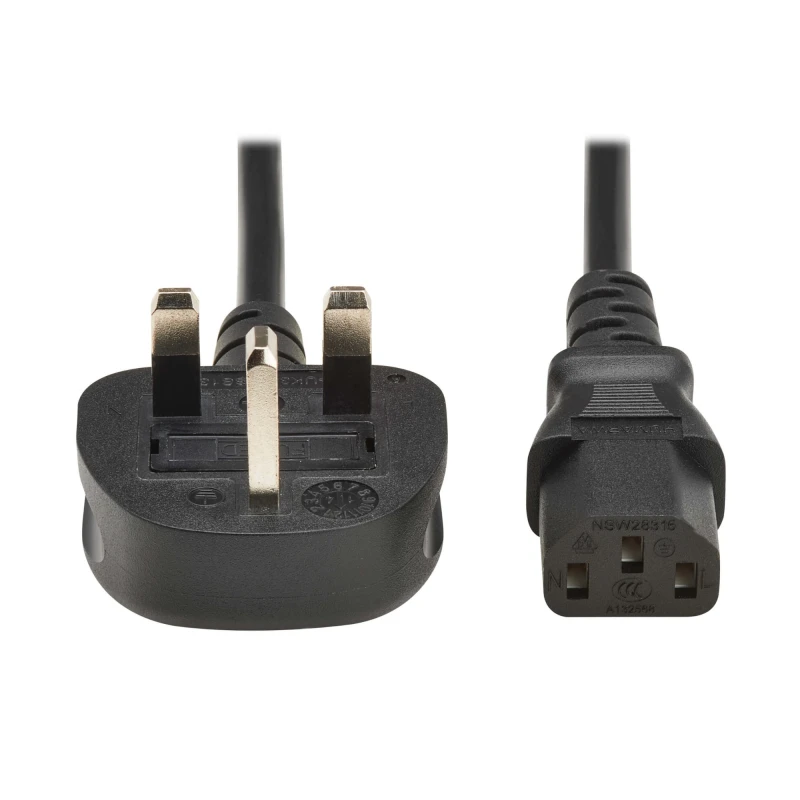Image of Eaton P056-02M-UK power cable Black 2m BS 1363 IEC C13