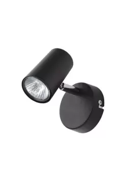 image of Forum Lighting 35W Inlight Harvey Spotlight 1 Light Black - INL-31775-BLK