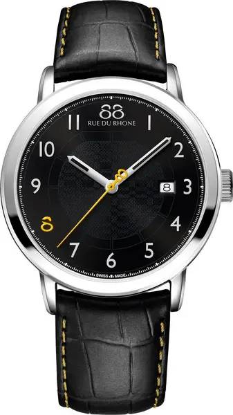 image of 88 Rue Du Rhone Watch Double 8 Origin 42mm Mens - Black RDR-011