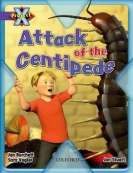 Image of Project X Purple Habitat Attack of the Centipede by Jan Burchett Paperback