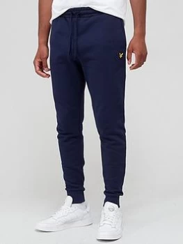 Image of Lyle & Scott Skinny Fit Joggers - Navy, Size 2XL, Men