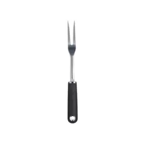 image of MasterClass Soft Grip Stainless Steel Carving Fork