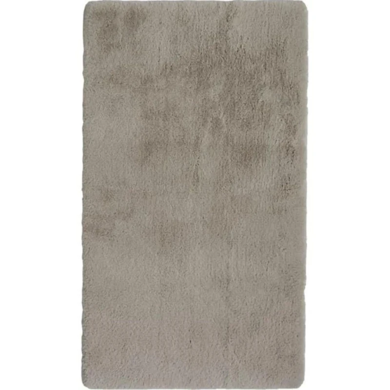 Image of THE RUGS Luxury Soft Feel Faux Fur in Natural in Light Brown Size: 70cm x 90cm Light Brown Unisex 70cm x 90 cm