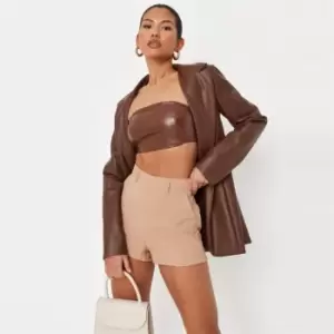 Image of Missguided Ord Tailored Short - Neutral