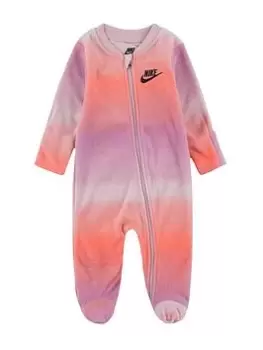 Image of Nike Baby Girls Printed Club All In One, Light Pink, Size 6 Months